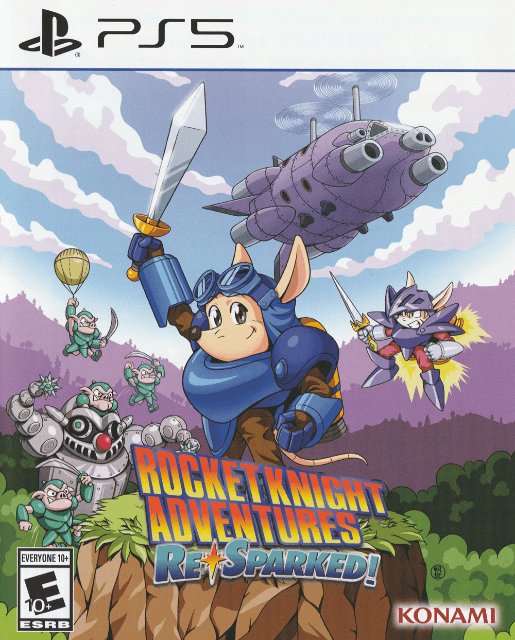 Rocket Knight Adventures: Re-Sparked [Convention Exclusive] box art for Playstation 5